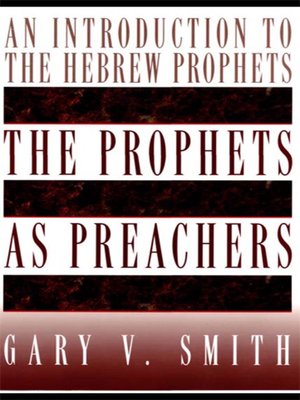 cover image of The Prophets as Preachers